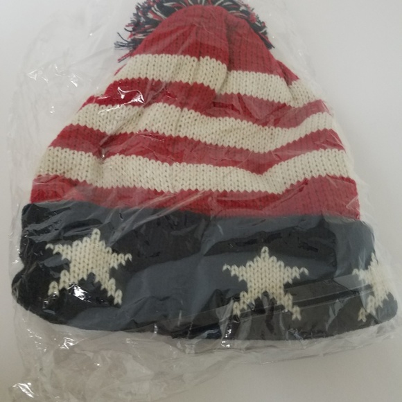 PATRIOT SNOW HAT BEANIE - Picture 3 of 3